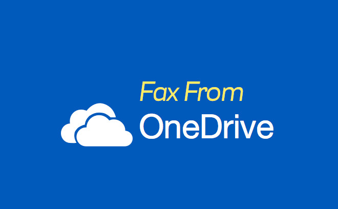 fax from onedrive